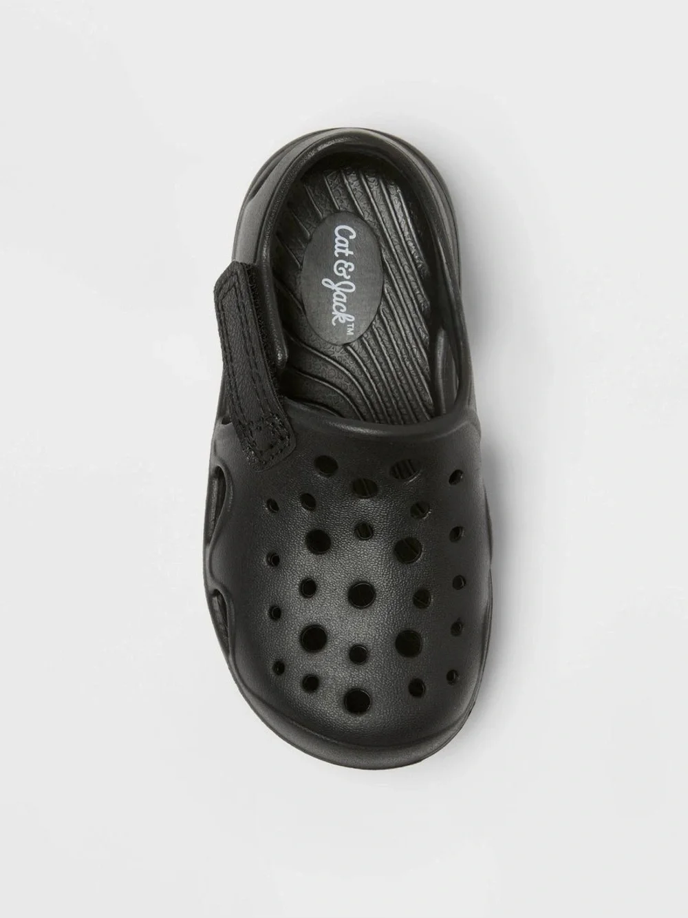 Cat & Jack Black Kids'  Clog Shoes Size 12